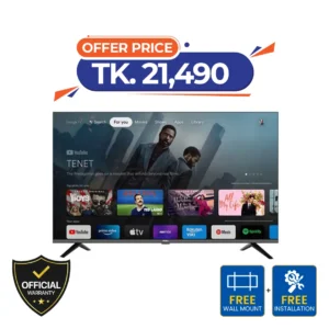 Haier 32 Inch Bezel Less Google TV – Ultimate HD Clarity